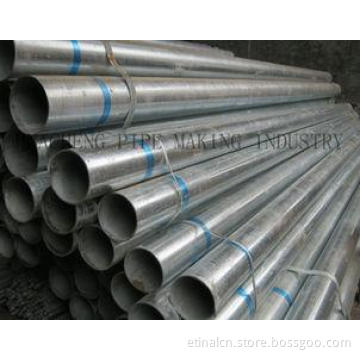ASTM B633-07 Annealed Galvanized Steel Tube with Thin Wall
